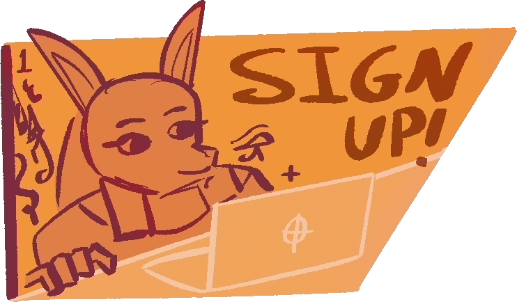 sign up