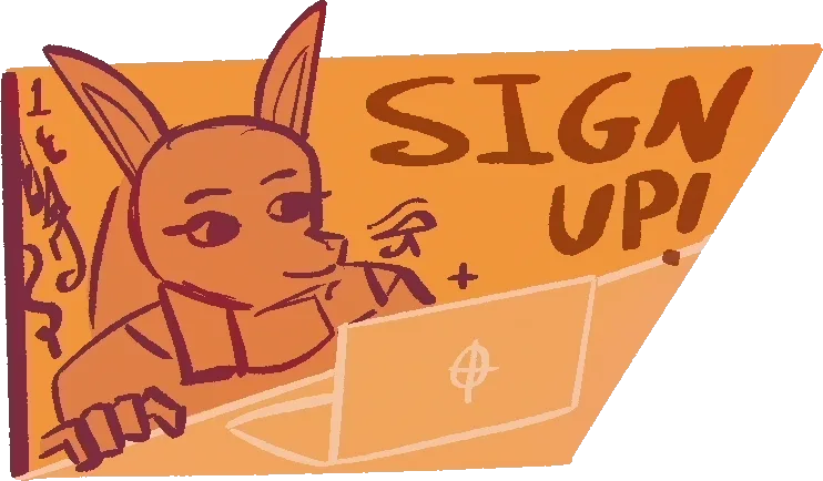 sign up